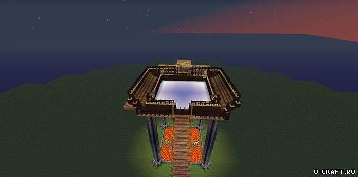 Карта "Spleef Arena" для minecraft 1.4.6 бесплатно